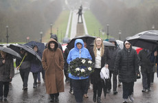 Families of Disappeared brave rain for walk in memory of loved ones