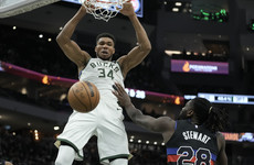 Bucks in seventh heaven, Cavs stun Celtics
