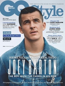 This charming man: Joey Barton is on the cover of GQ Style magazine