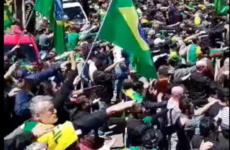 Alleged Nazi salute at pro-Bolsonaro protest riles Brazil
