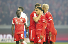 Choupo-Moting double sends Bayern top after 'wild' win at Hertha