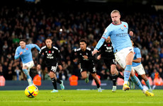 Haaland rescues 10-man Manchester City as last-minute winner downs Fulham