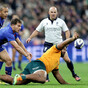 Damian Penaud's last-gasp try seals victory for France over the Wallabies