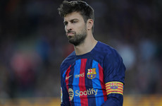 Pique gives tearful Barcelona speech, insisting he'll be back