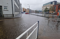 Cork city experiences flooding as seven counties under status yellow wind warning