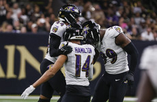 Ravens defeat Saints for third-straight victory