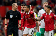 Manchester United fined for failure to control players in two matches