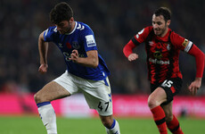 Teenage Irish striker makes Premier League debut for Everton in Bournemouth defeat