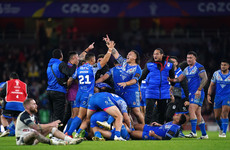 Samoa claim giant upset of hosts England to reach Rugby League World Cup final