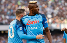 Napoli survive scare to stride clear in Italy, Bayern extend Bundesliga lead