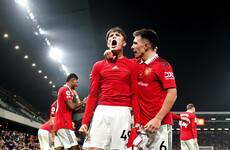 Teenager Garnacho nets last-gasp winner for Man United at Fulham