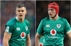 Johnny Sexton and Josh van der Flier nominated for World Rugby Player of the Year