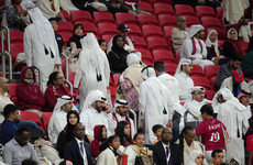 Nervous Qatar 'felt supported' despite fan exodus