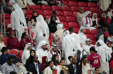 Nervous Qatar 'felt supported' despite fan exodus