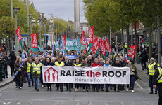 Protest and concert in Dublin this afternoon calling for action on housing crisis
