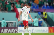 Lewandowski's miserable World Cup run continues as penalty miss proves costly