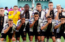 'Human rights are non-negotiable' - Germany players cover mouths for World Cup team photo