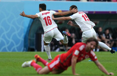 Two late, late goals earn Iran tear-soaked win over Wales