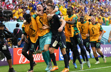 Australia win third World Cup game in their history to revive last-16 hopes