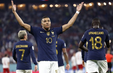 Mbappe’s double downs Denmark as France reach World Cup knockout stage