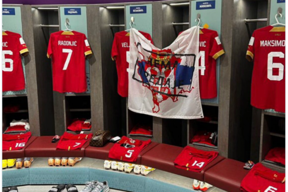 Fifa investigate Serbia over 'hateful' dressing room flag - Vimarsana News