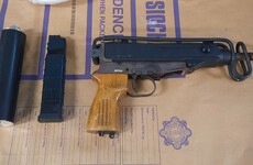 Submachine gun, silencer and ammunition seized by gardaí in Finglas
