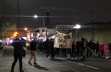 East Wall protesters block Port Tunnel a second time over asylum seeker accommodation