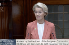 Von der Leyen quotes Irish band The Saw Doctors when speaking about Brexit in the Dáil