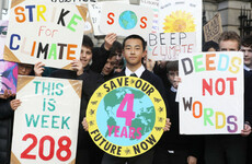 Student climate strikers mark four years of weekly protests outside Dáil