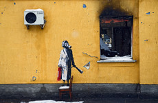 Ukraine detains eight people over Banksy mural theft