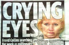 4 things Sharon Collins' eyes are doing, according to tabloid headlines
