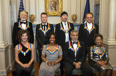 U2 among new inductees to The Kennedy Center Honours
