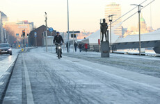 Status Yellow ice warning to take effect at midnight tomorrow