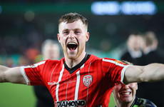 Derry City star named November player of the month after FAI Cup win