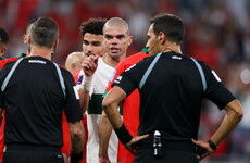 Pepe and Fernandes blast referee after Portugal exit