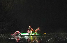 Several people thought to be in critical condition after falling through ice into lake in UK