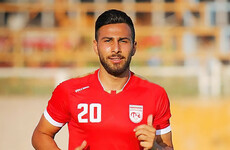 Footballer union 'sickened' as Iranian player risks death sentence