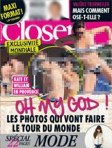 Royals 'considering legal options' over topless Kate pictures in French magazine
