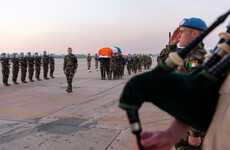 Body of Private Seán Rooney arriving home tomorrow morning