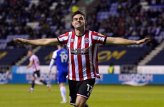 Ireland's Egan on target as Sheffield United close in on Championship leaders Burnley