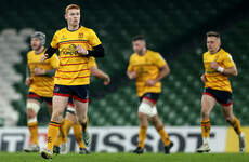 Nathan Doak named at fly-half in Ulster team to play Connacht