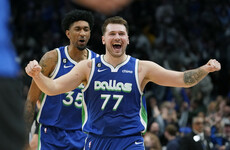 Dazzling Doncic's historic triple-double carries Mavs past Knicks