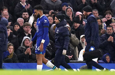 Reece James faces second spell on the sidelines following knee injury setback