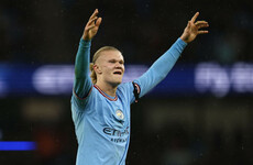 Erling Haaland's 27th goal of the season not enough as Man City suffer title setback