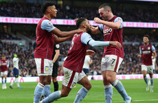 Villa punish Lloris mistake to shock Spurs