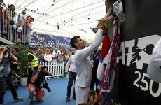 Djokovic romps in first singles clash in Australia since deportation