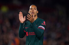 Van Dijk to see specialist after suffering hamstring injury at Brentford