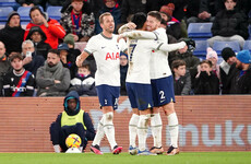 Matt Doherty on target as Tottenham thrash Crystal Palace