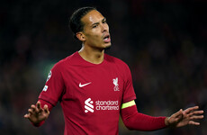 'Big blow' for Liverpool as Virgil van Dijk set to be ruled out for a month