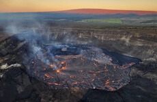One of the world's most active volcanos erupts after a month of quiet in Hawaii